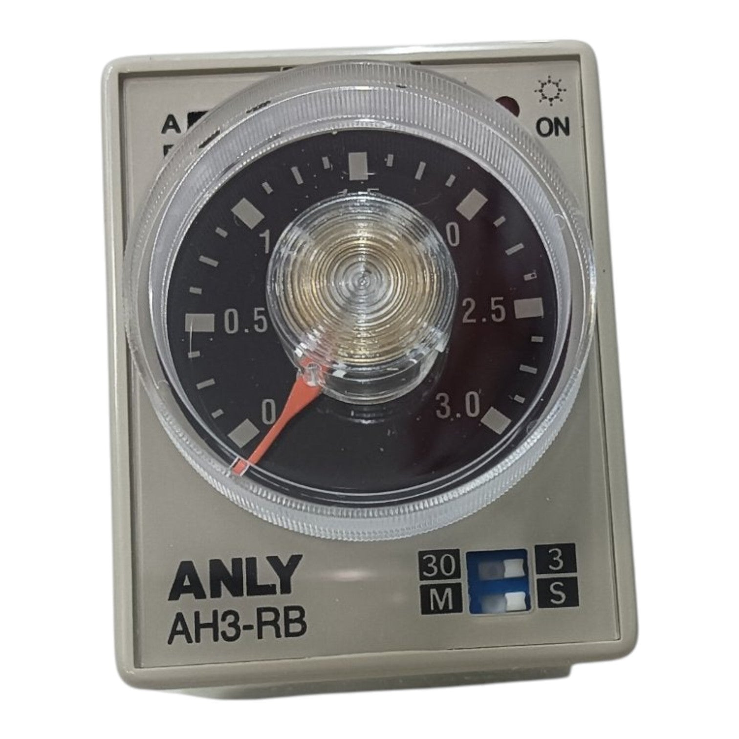 Anly AH3-RB timer on a white background