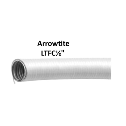 Arrowtite Liquidtight Flexible Hose 15mm corrugated white flexible conduit with inner metal spiral