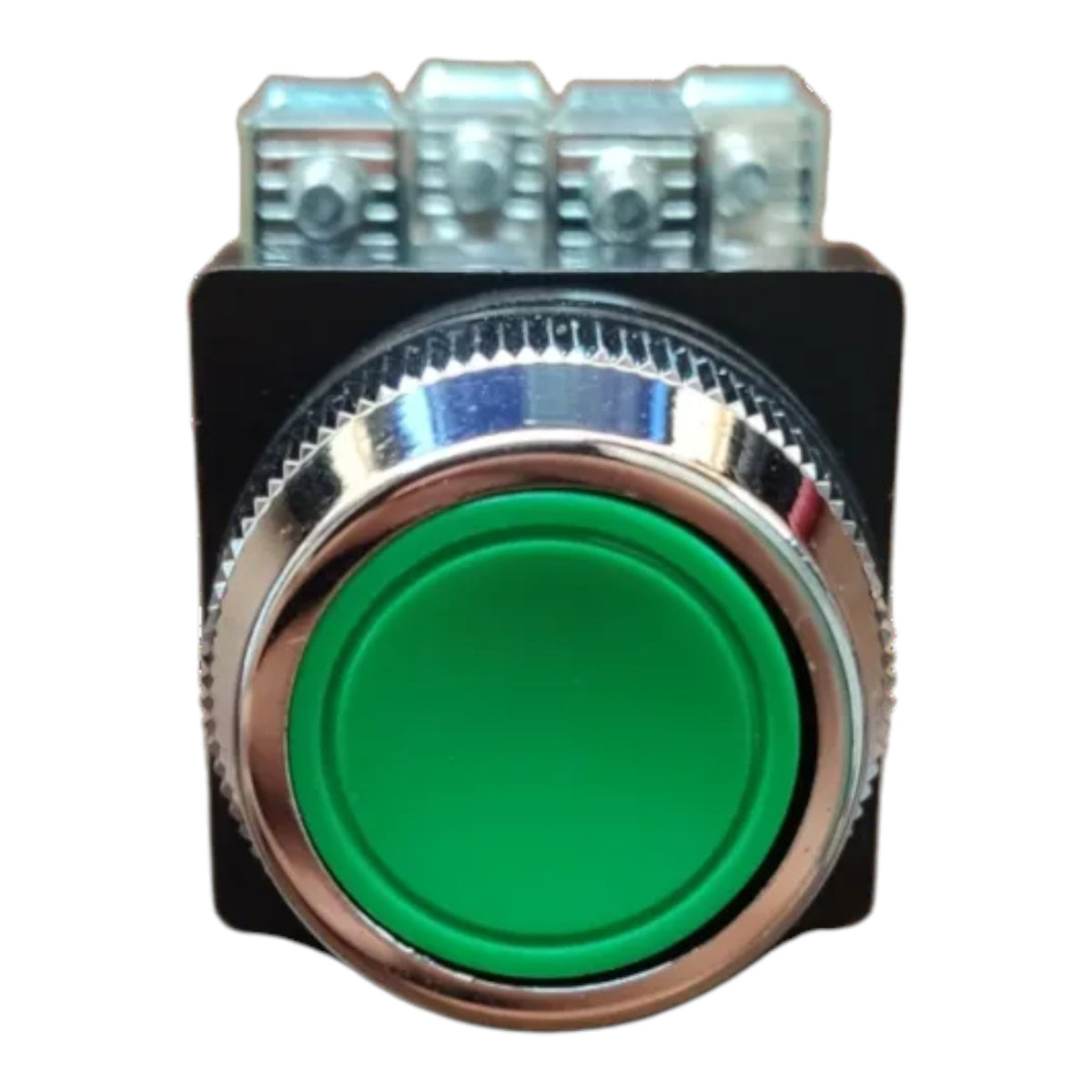 Auspicious 25mm Push Button Switch 3A 220V 2NO+2NC Red Green Yellow PB25 Electx Electrical Supply