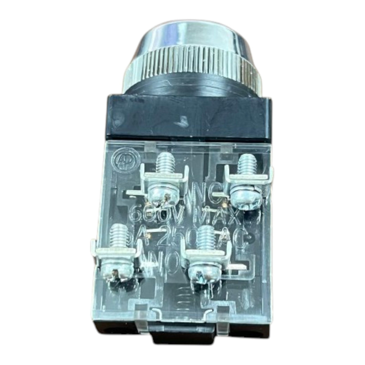 Auspicious 25mm Push Button Switch 3A 220V 2NO+2NC Red Green Yellow PB25 Electx Electrical Supply