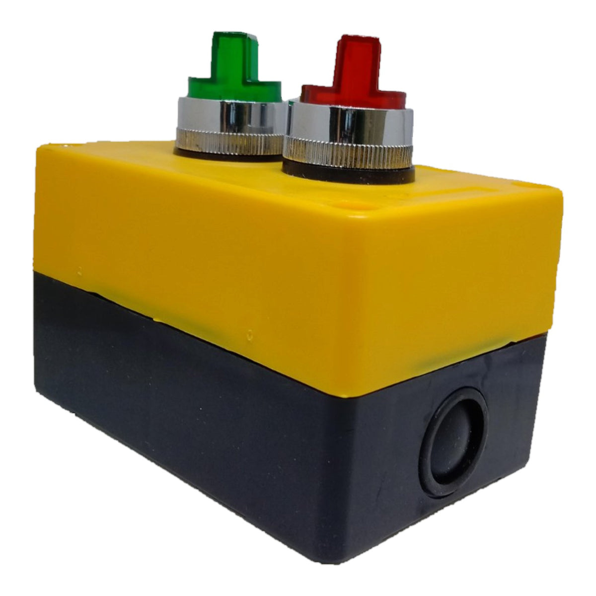 Auspicious 2 Position Red+Green 22mm 3A 220V Illuminated Selector Switch