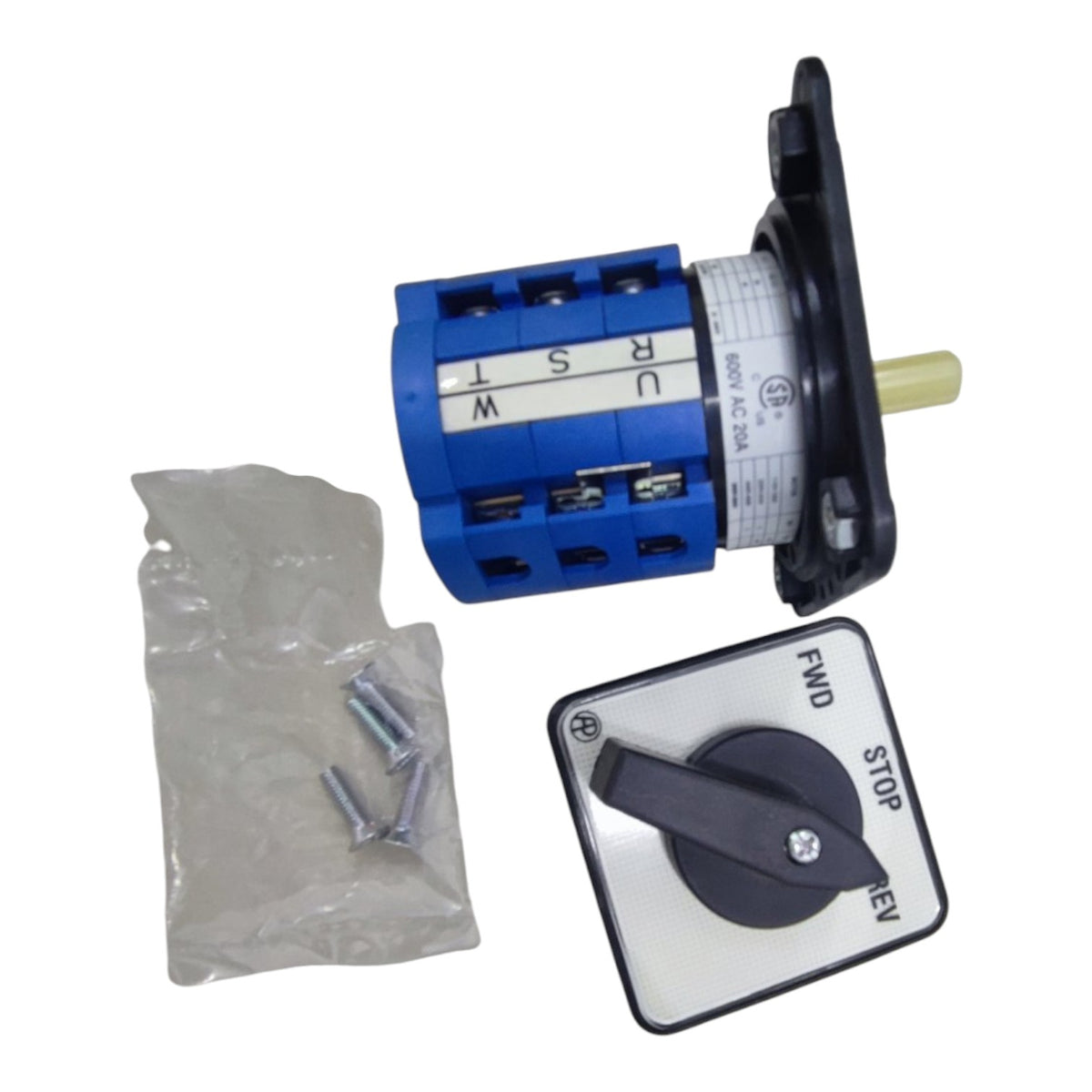 Auspicious Motor Forward-Stop-Reverse Rotary Switch/ Cam Switch 20A 3Pole (F-S-R) C171