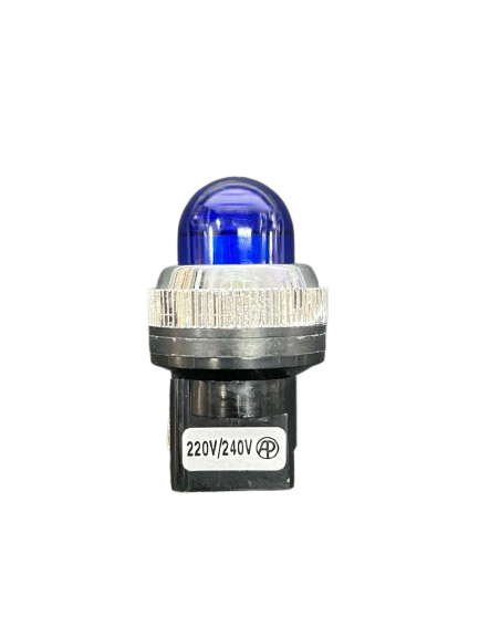 Auspicious Pilot Lamp 25mm Neon Light 220V BLUE