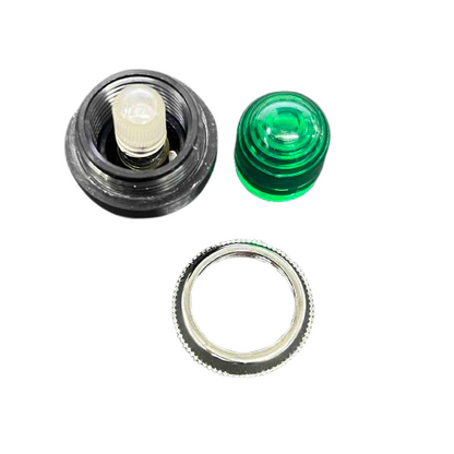 Auspicious Pilot Lamp 25mm Neon Light 220V GREEN