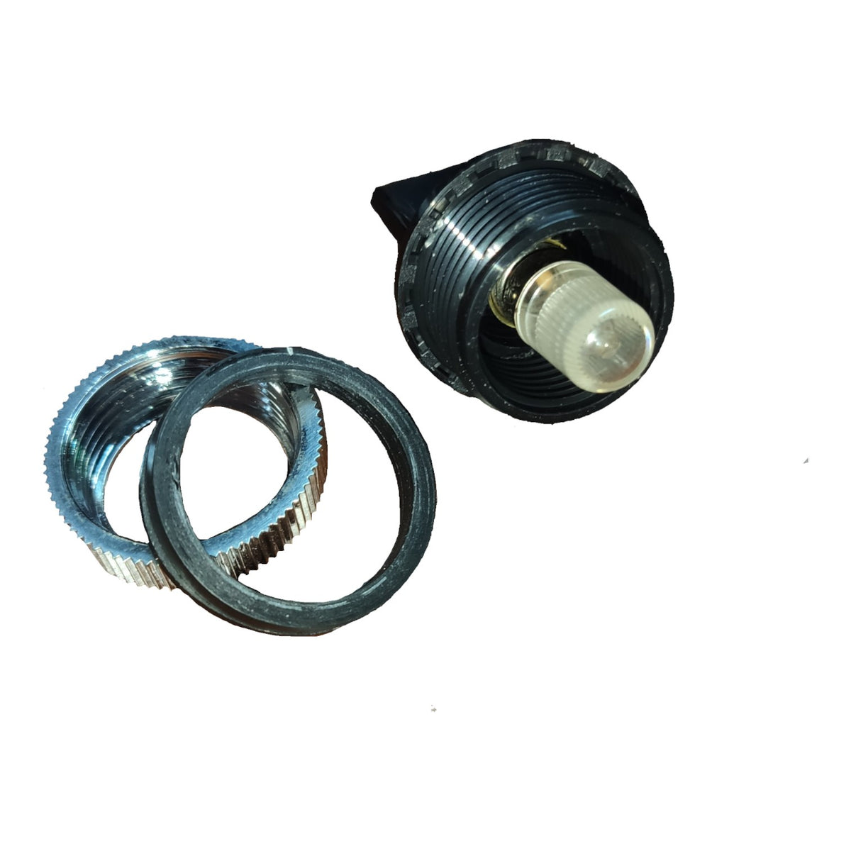 Auspicious Pilot Lamp 25mm Neon Light 220V Green NPLR25220V Electx Electrical Supply 