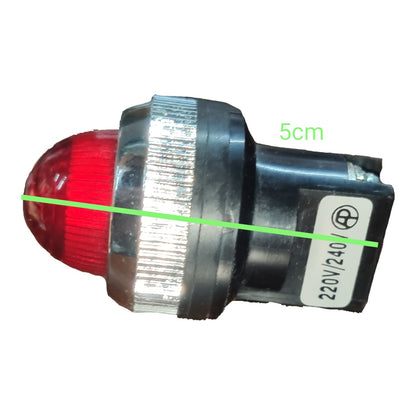 Auspicious Pilot Lamp 25mm Neon Light 220V Red NPLR25220V Electx Electrical Supply 