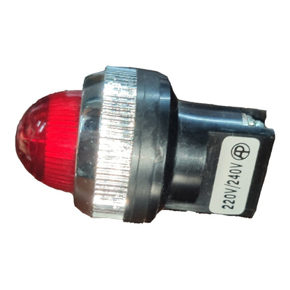 Auspicious Pilot Lamp 25mm Neon Light 220V Red NPLR25220V Electx Electrical Supply 