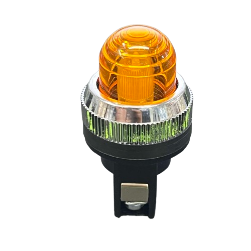 Auspicious Pilot Lamp 25mm Neon Light 220V YELLOW