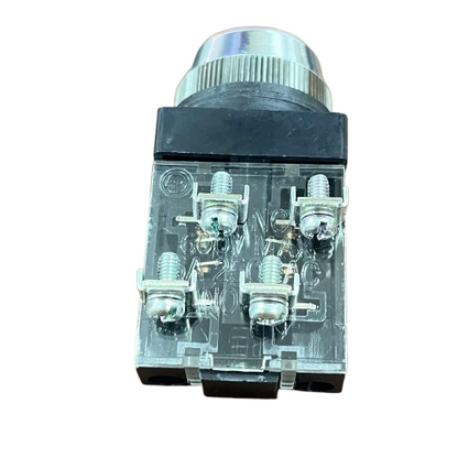 Push Button Switch Yellow 25mm  6A 2NO/2NC