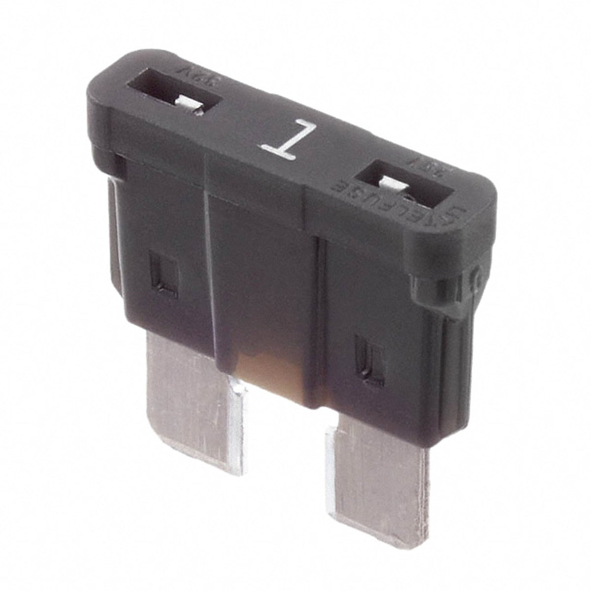 Automotive ATO/ATC Blade Fuse 1A 32V - Black - Electx Electrical Supply