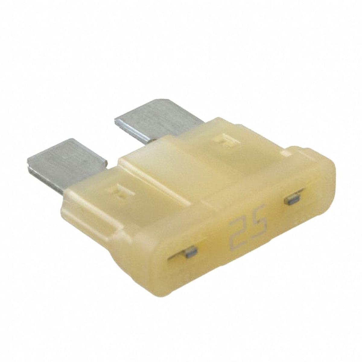 Automotive ATO/ATC Blade Fuse 25A 32V - Transparent - Electx Electrical Supply