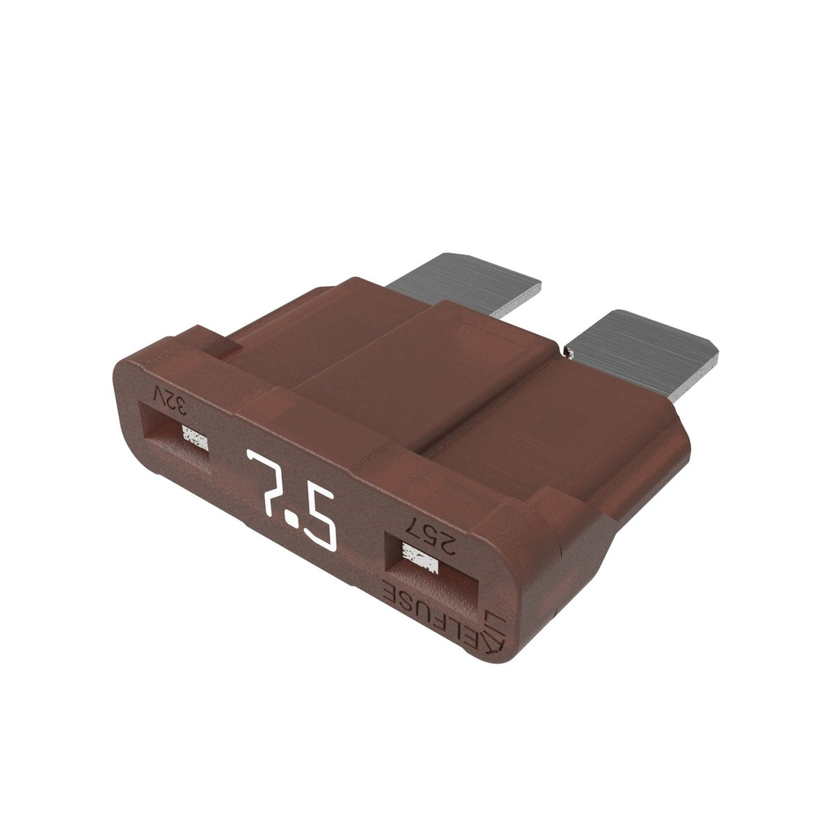 Automotive ATO/ATC Blade Fuse 7.5A 32V - Brown - Electx Electrical Supply