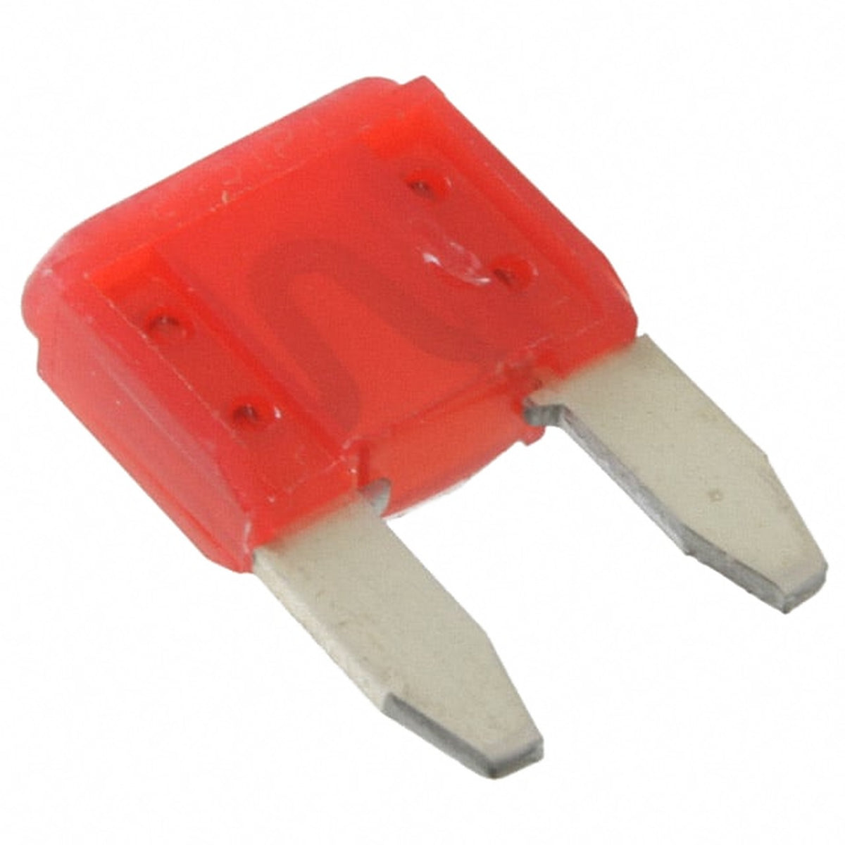 Automotive Mini Blade Fuse 10A 32V - Red - Electx Electrical Supply