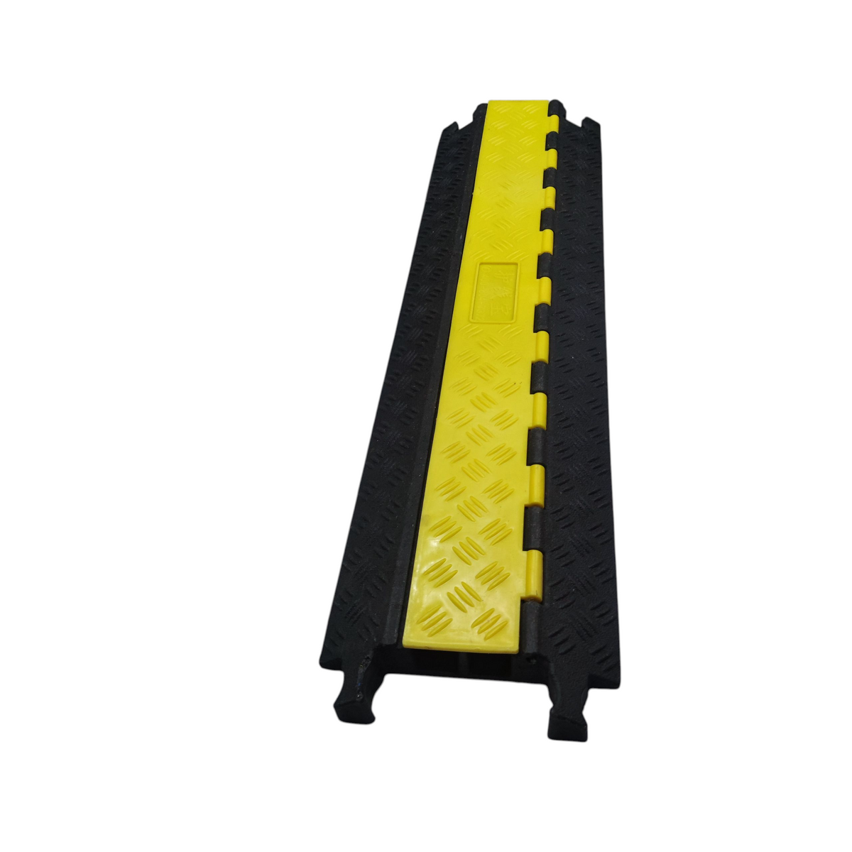 Grippes 2 channel cable ramp protector with durable design for safe cable management