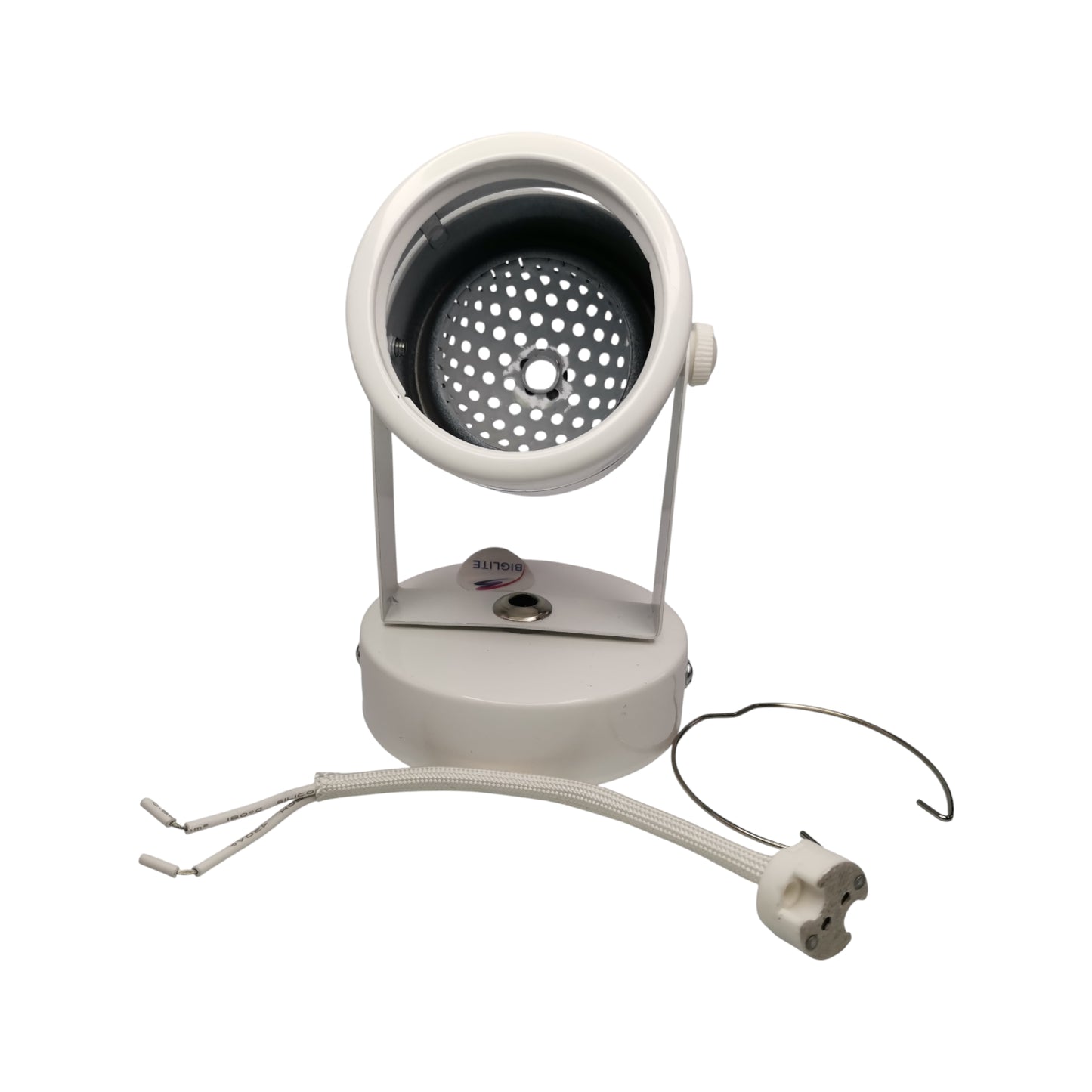 Biglite MR16 Spotlight Holder Round Type White Ceiling Light Fixture