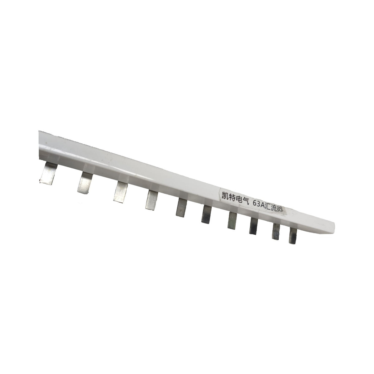 Chrome wall-mounted bathtub faucet handle on a white background