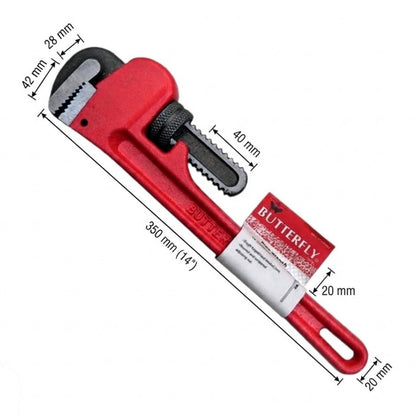 Butterfly Pipe Wrench 8 Inches to 48 Inches 805