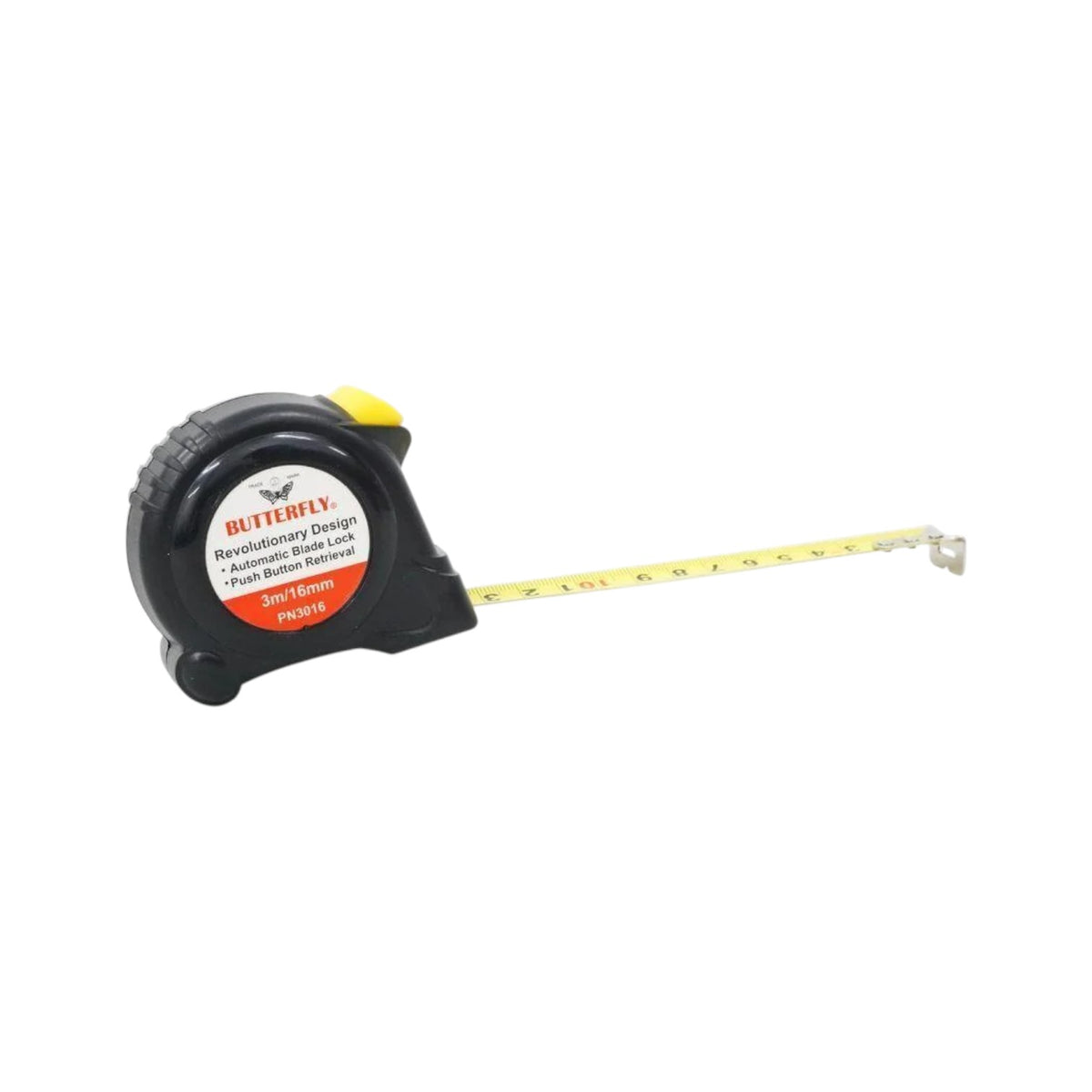 Butterfly Steel Tape Measure 5 Meters x 19mm #PN5019