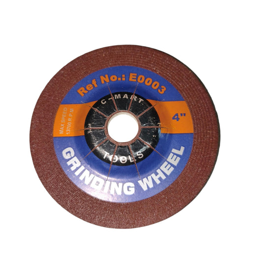 C-Mart 4 Inches Grinding Wheel 10cm E0003 Electx Electrical Supply