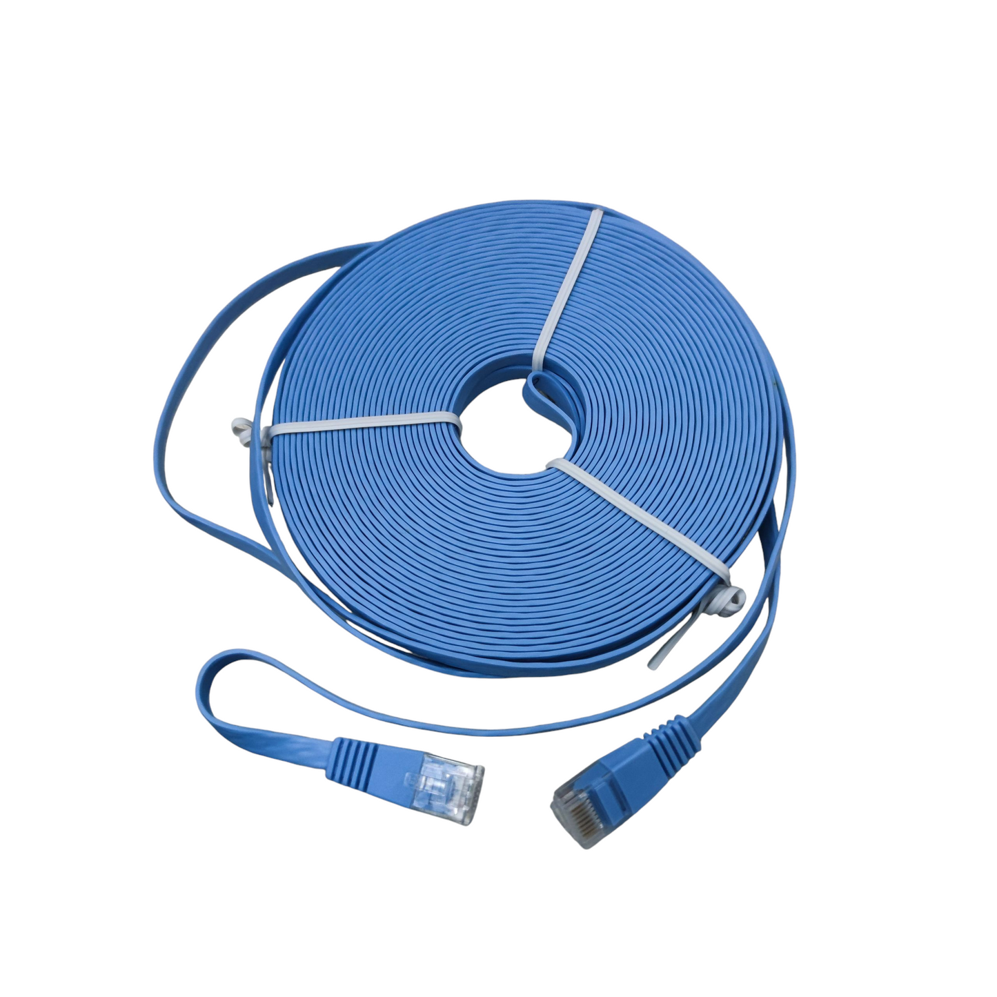 CAT6 UTP Patch Cords 15 Meters Ethernet Cable, LAN Cable, Flat Type Cable, CAT 6 Patch Cables