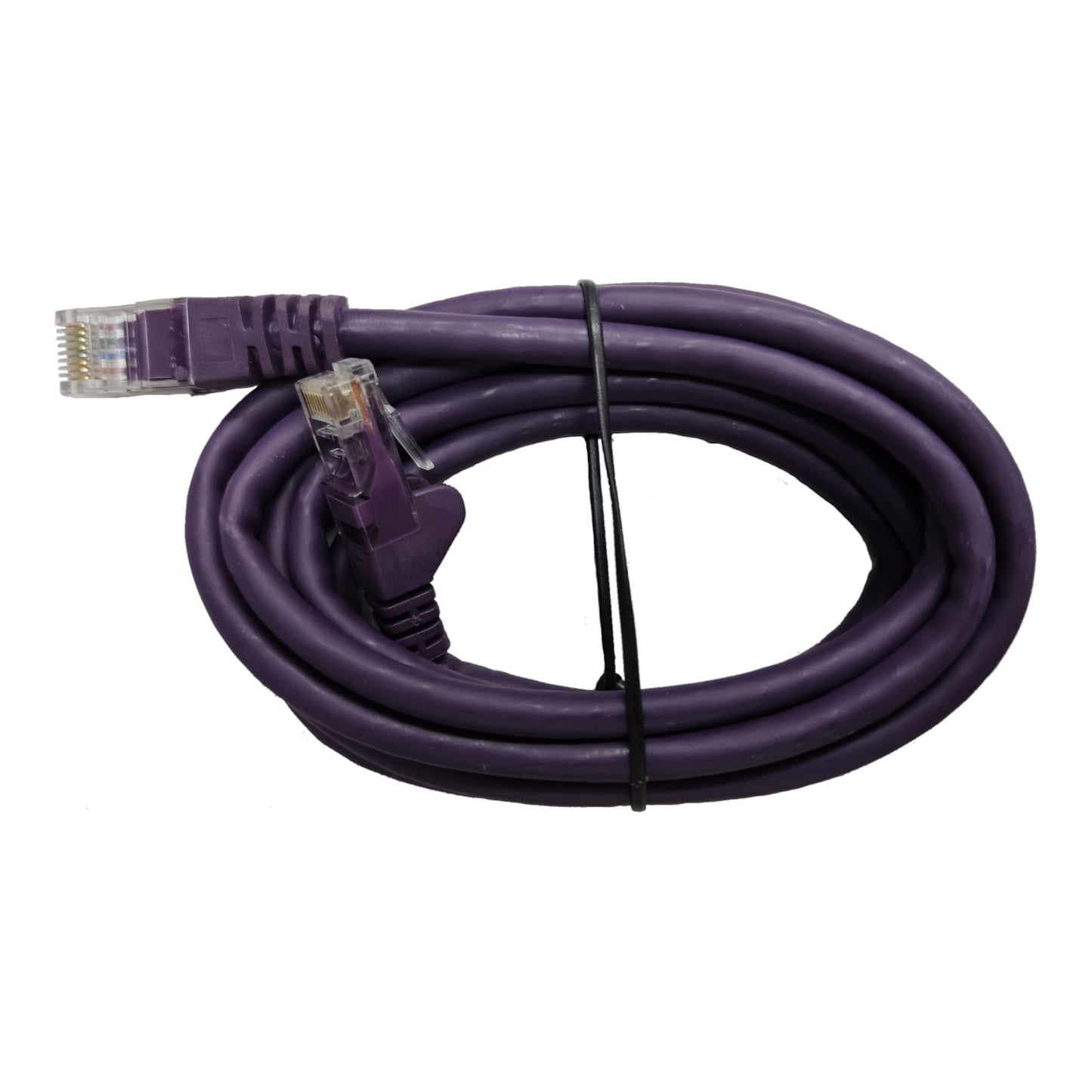 CAT6 UTP Patch Cable 1.5 Meters Round Available In Green, Orange, Yellow, Red, Gray, Black and Purple