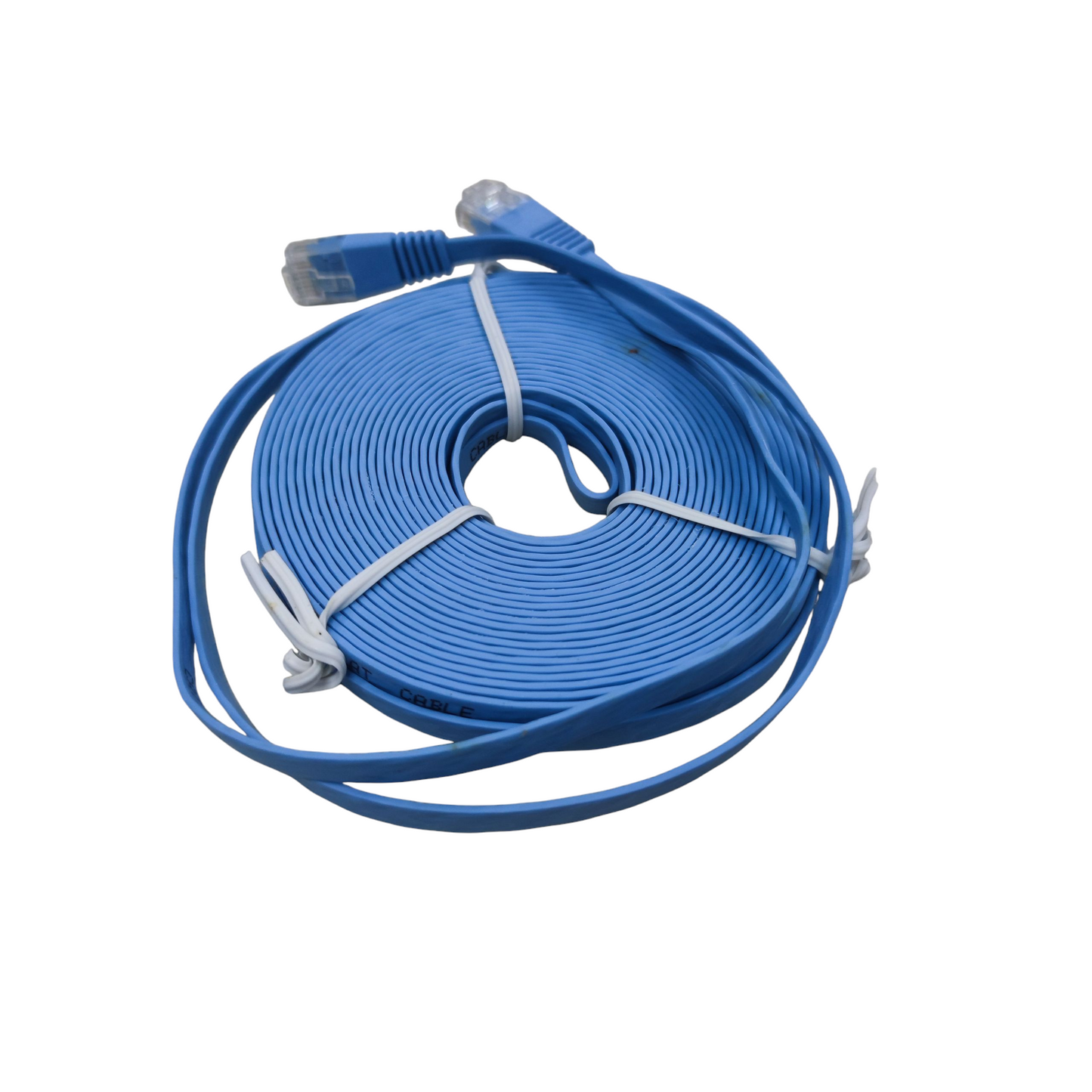 CAT6 UTP Patch Cords 10 Meters Ethernet Cable, LAN Cable, Flat Type Cable