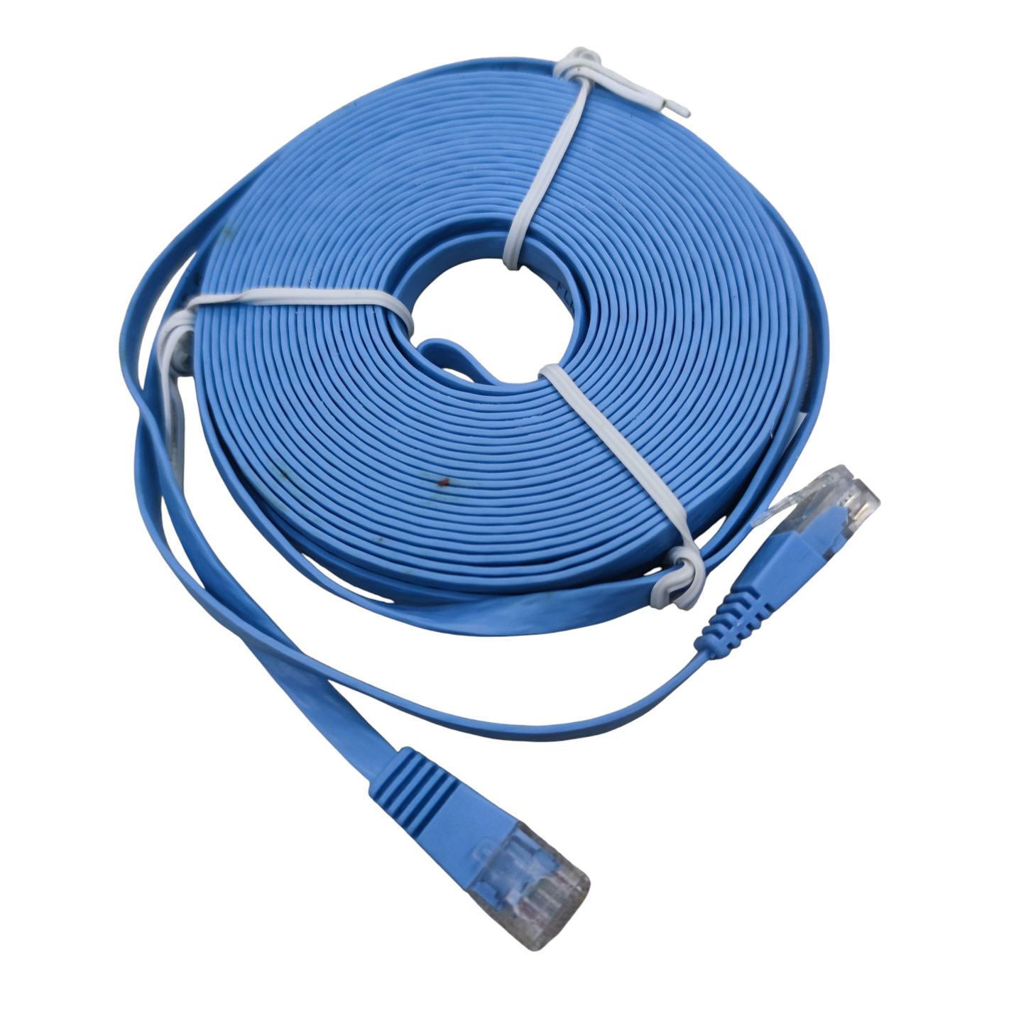 CAT6 UTP Patch Cords 10 Meters Ethernet Cable, LAN Cable, Flat Type Cable