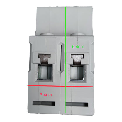 CHINT 40A 2Pole Miniature Circuit Breaker 4.5 KAIC 220V DIN Rail Type MCB - EB2PC404.5KA Electx Electrical Supply