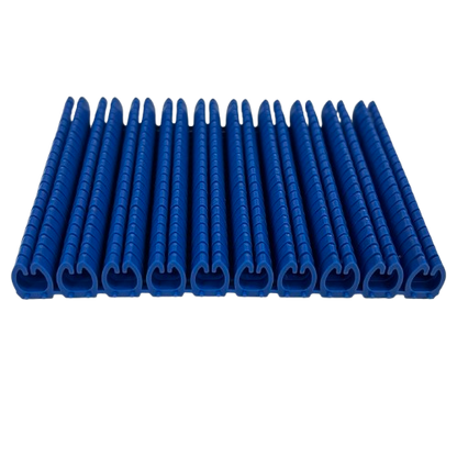 Cable Marker Clip On Type AZ 5.5-7.5mm Blue 260PC