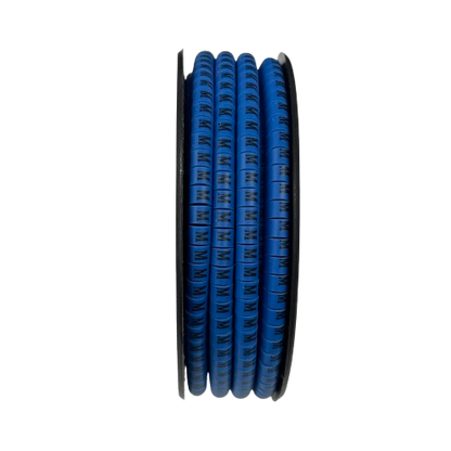 Cable (M) Marker 2.6mm to 4.2mm 1000pcs Blue EC-1B