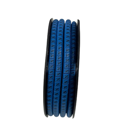 Cable (N) Marker 2.6mm to 4.2mm 1000pcs Blue EC-1B