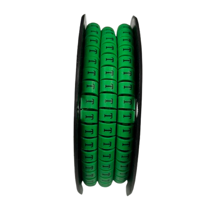 Cable (T) Marker 5.0mm to 7.2mm EC-3G 350pcs Green