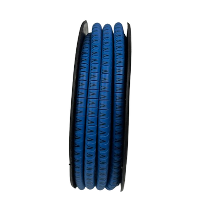 Cable (V) Marker 2.6mm to 4.2mm 1000pcs Blue EC-1B
