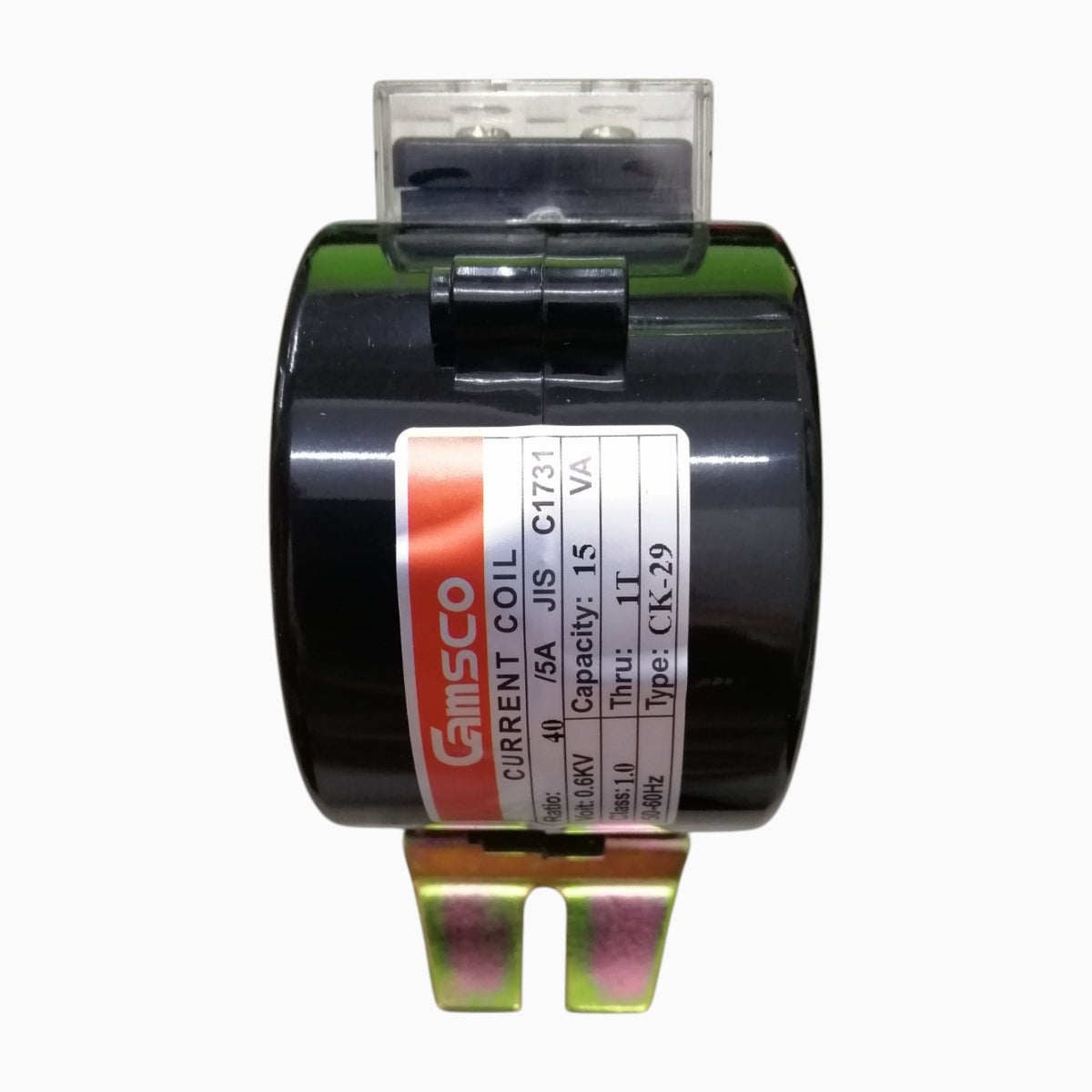 Camsco CK-29 Current Transformer Coil – 40/5A, 15VA, Class 1.0 (0.6kV, 50-60Hz, JIS C1731)