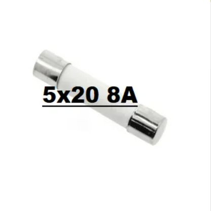 Ceramic Fuse  Porcelain Fuse 5x20 8Ampere 250V