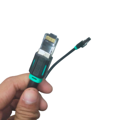 China Cat 8 High Performance Ethernet Patch Cord Cable 0.5 Meter