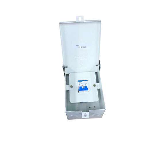 Chint 32A 2P 6KAIC 220V Miniature Circuit Breaker with Nema 3R Enclosure Outdoor NXB-63/C32 6KAIC