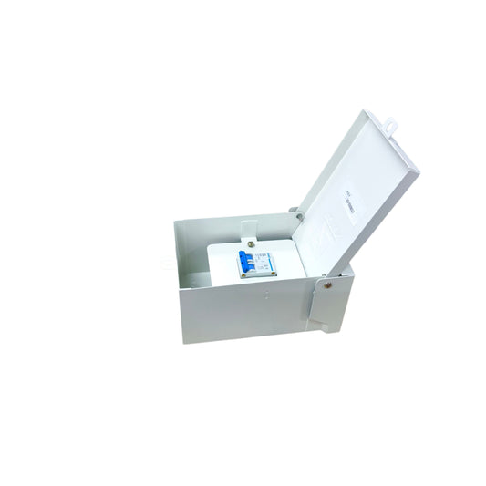 Chint 40A 2P 4.5KAIC 220V Miniature Circuit Breaker with Nema 3r Enclosure Outdoor EB2PC404.5KA