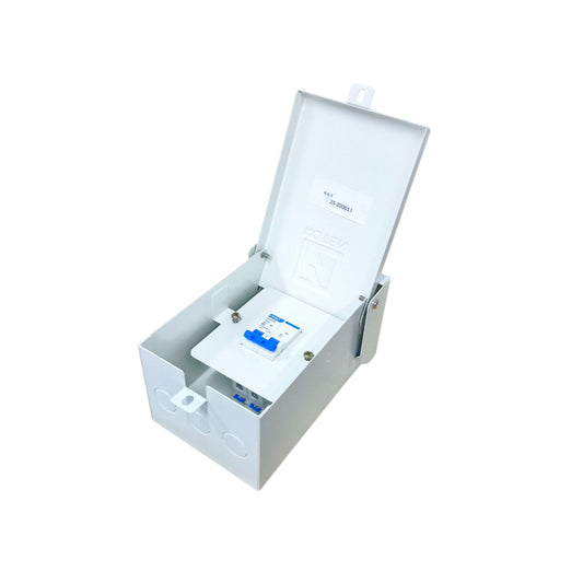 Chint 40A 2P 6KAIC 220V Miniature Circuit Breaker with Nema 3R Enclosure Outdoor NXB-63/C40 6KAIC