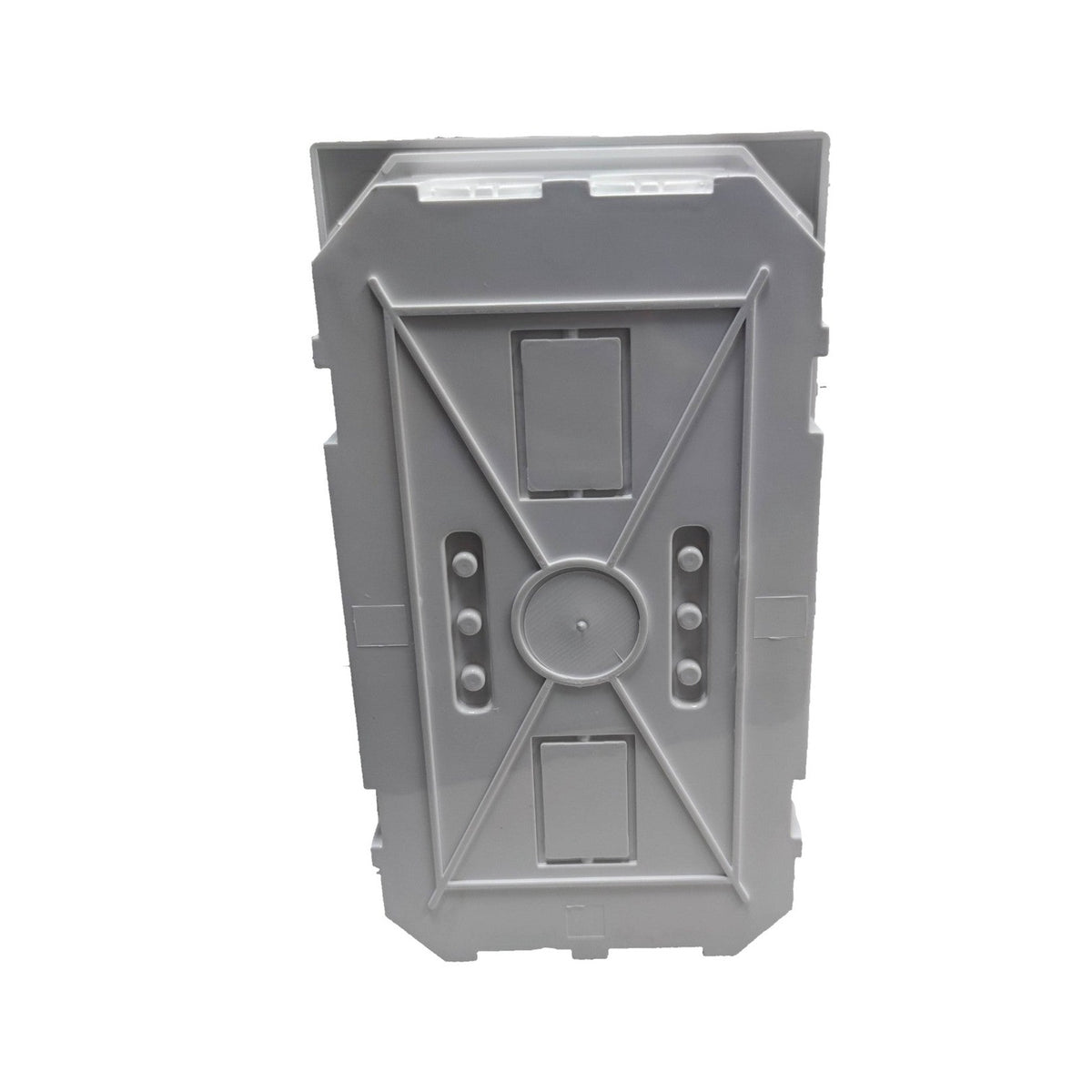 Chint 2 Ways Flush Type Thermoplastic Distribution Box with Bus Bar DB-2F in-wall back box with knockouts