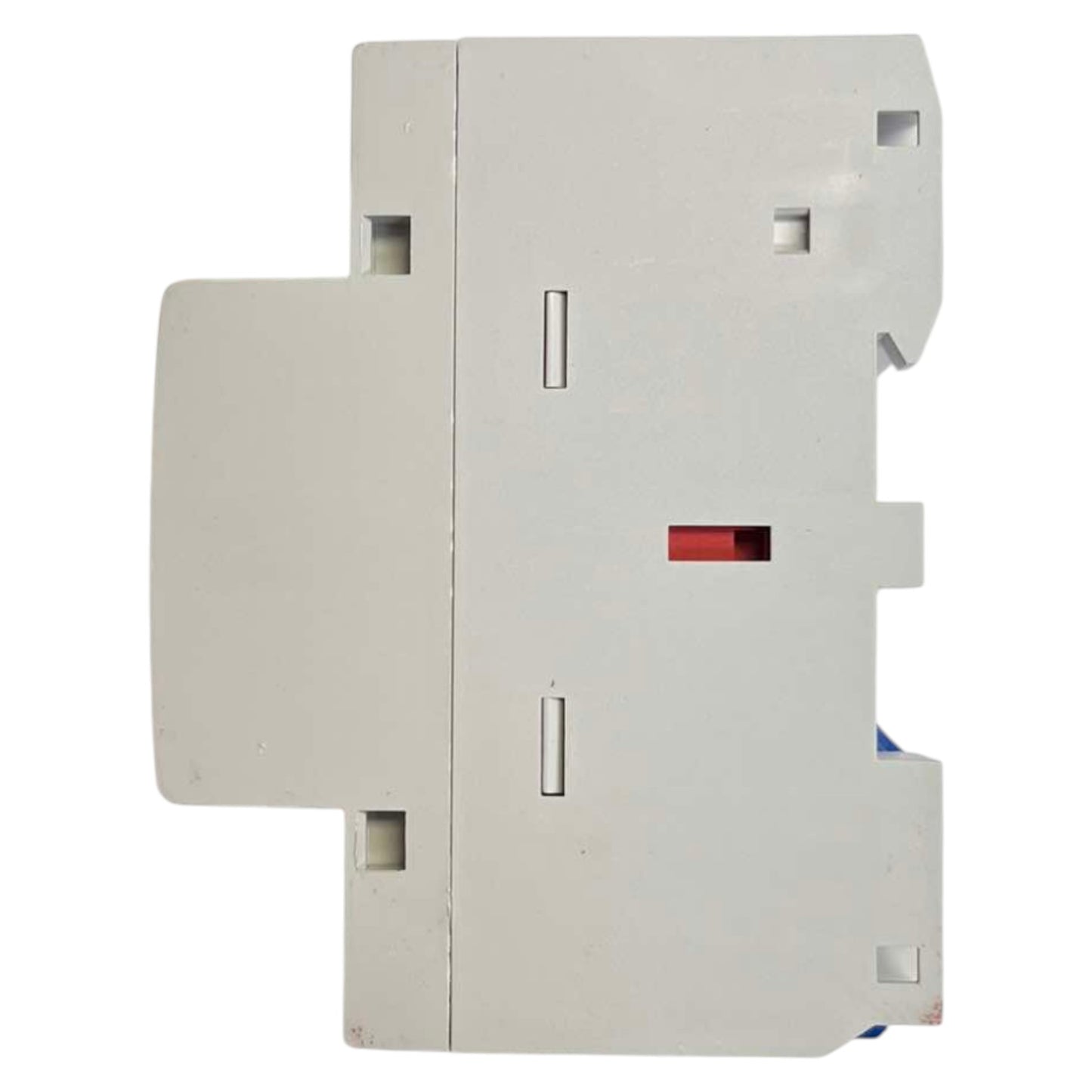 Electrical switch or breaker on a white background