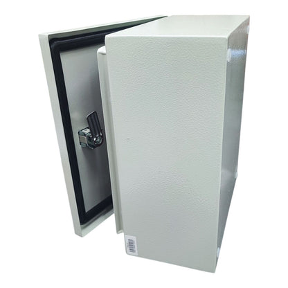 Chint Control Box 300 x 300 x 200 mm Powder Coated Beige, Electrical Enclosure, Metal Enclosure, Steel Wall Box IP65 Metal Box