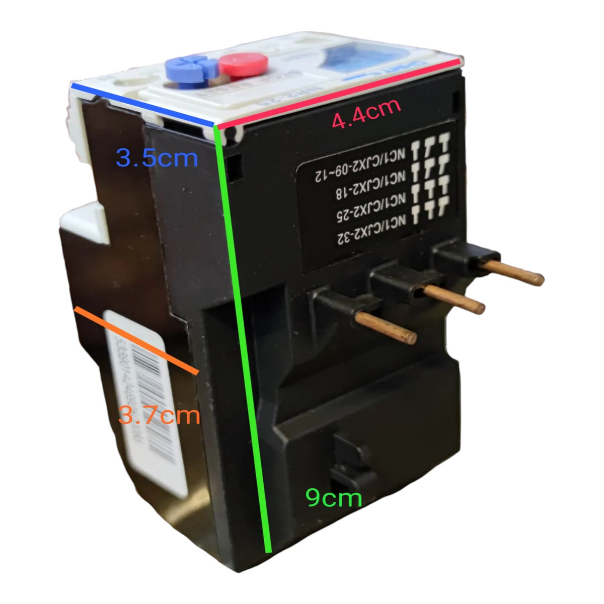 Chint NR2-25 Overload Relay for NC1-1810 NC1-1801 NC1-2510 NC1-2501 9-18A I Electx Electrical Supply