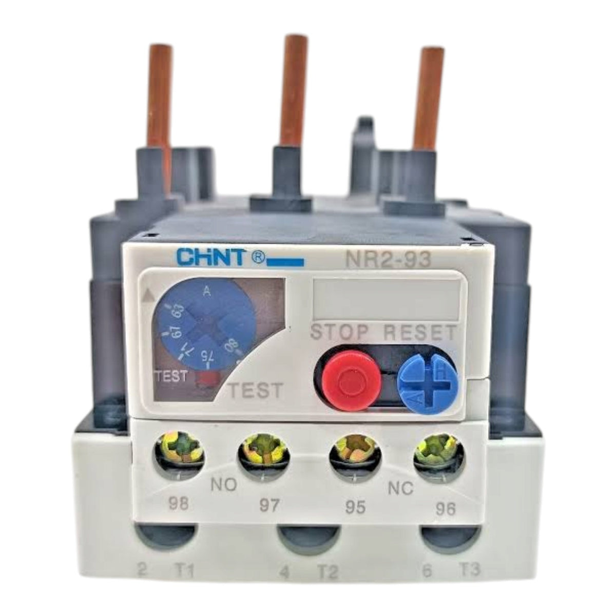 Chint NR2-93 Overload Relay for NC1-8011 NC1-9511 48-80A I Electx Electrical Supply