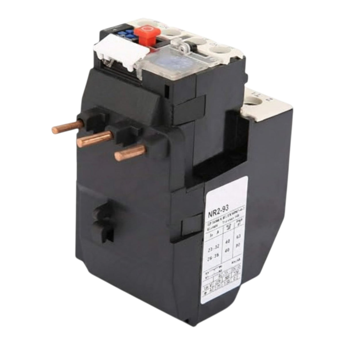 Chint NR2-93 Overload Relay for NC1-8011 NC1-9511 48-80A I Electx Electrical Supply