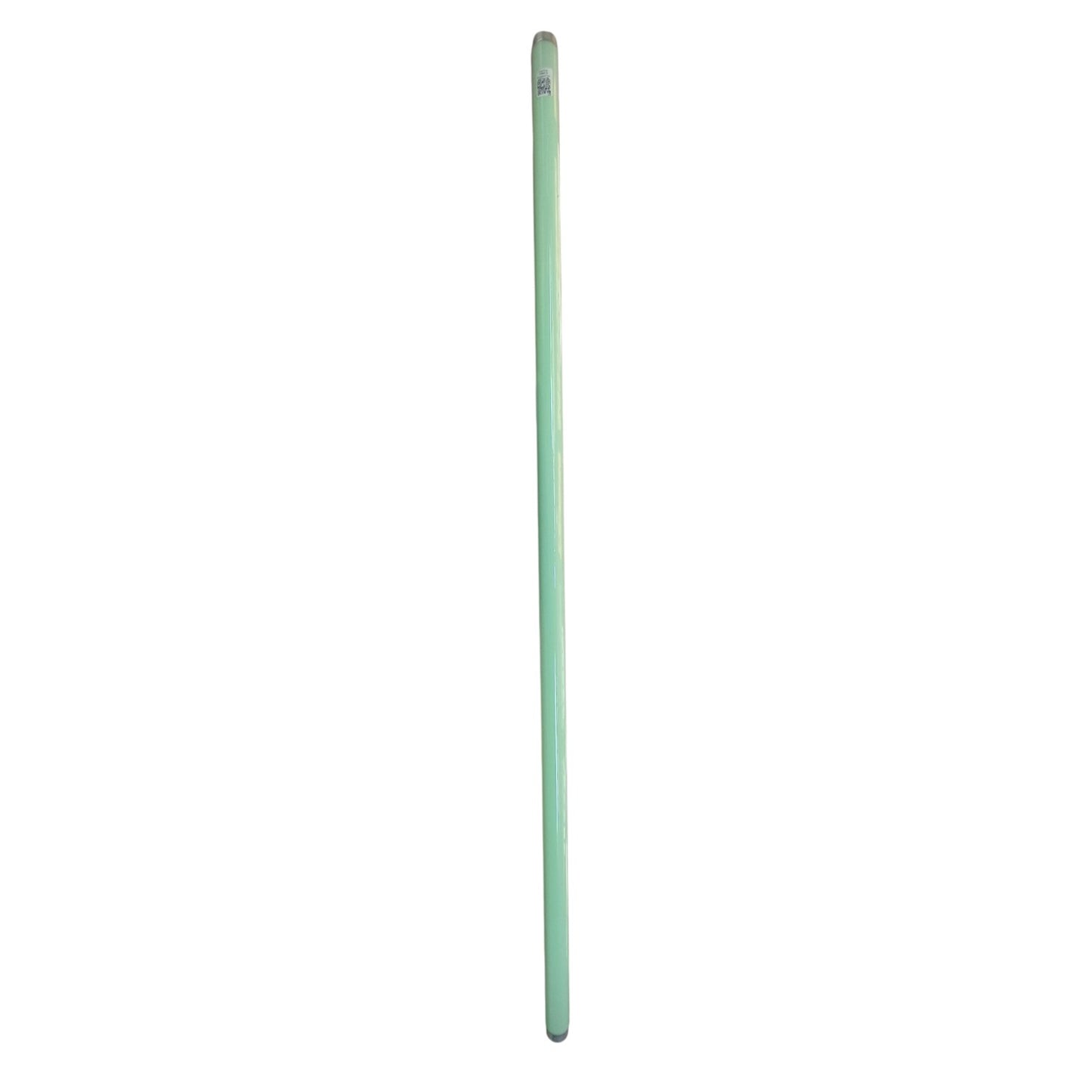 Green paddle on a white background