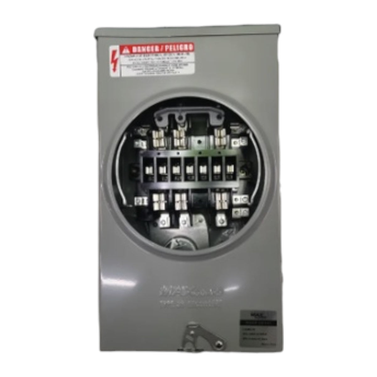 Cirtech Rectangular Meter Base 13 Jaws for Electrical Circuitry and Parts Applications