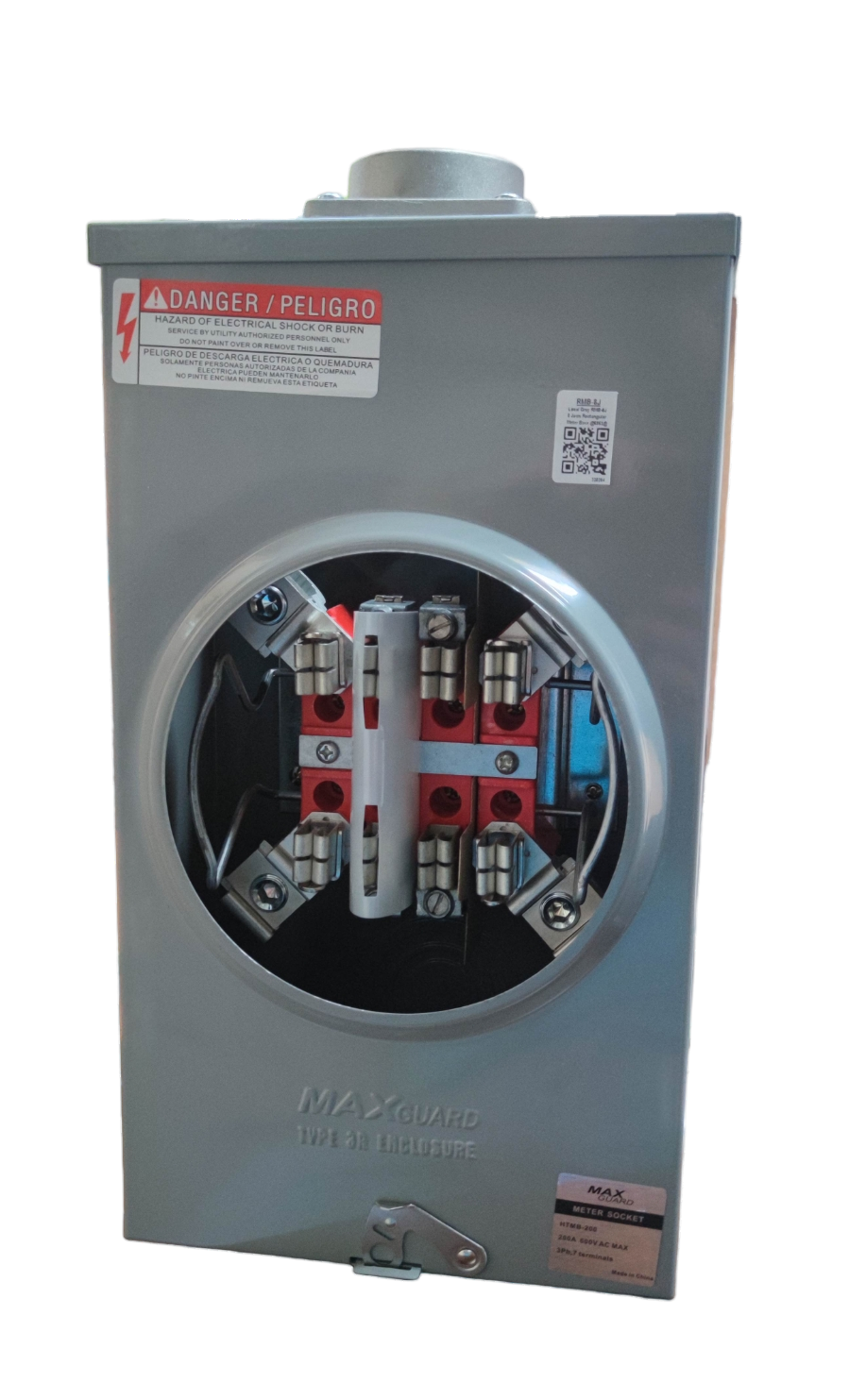 Cirtech KWH Meter Base 2 Inch electrical component with metal casing and connection terminals