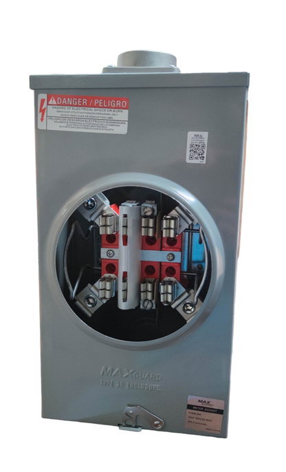 Cirtech KWH Meter Base 2 Inch electrical component with metal casing and connection terminals