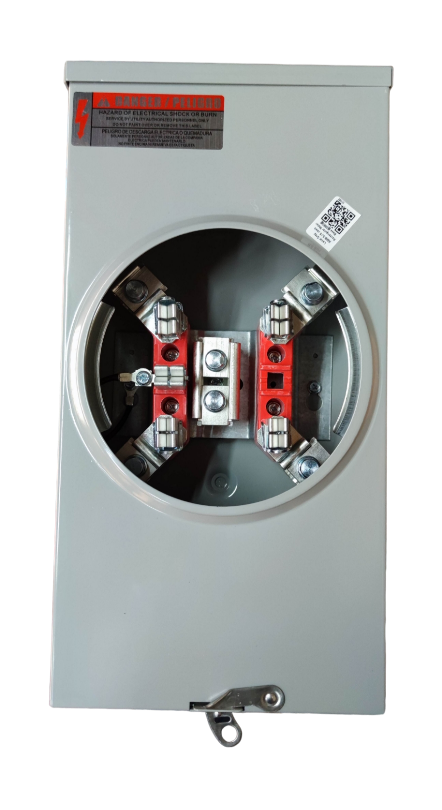 Cirtech Rectangular Meter Base 2 Inch Hub 5 Jaws Max 200A KWH Meter Base Electx Electrical Supply